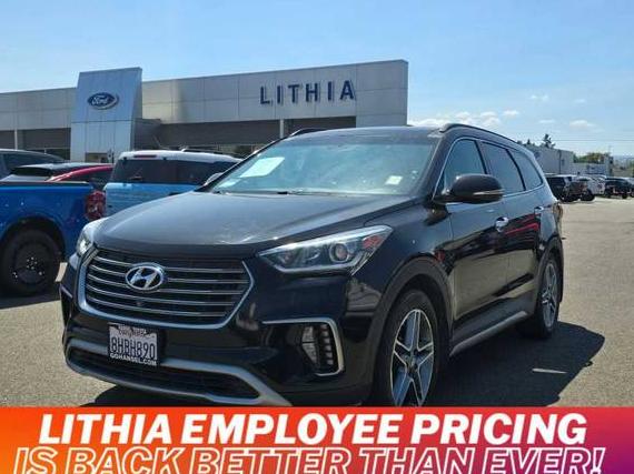 HYUNDAI SANTA FE 2018 KM8SR4HF3JU277021 image